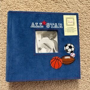 Blue All Star Sports Photo Album
